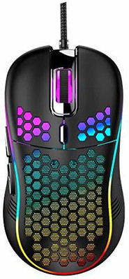 Tobo TD-RGBMICE Wired Ambidextrous Optical  Gaming Mouse(USB 3.0, Black)