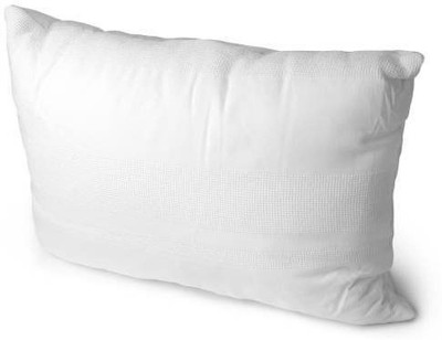 RDK Polyester Fibre Solid Sleeping Pillow Pack of 1(White)
