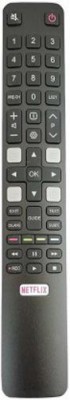 Crypo LED LCD Smart TV HD Remote Control Compatible for TCL Remote Controller(Black)