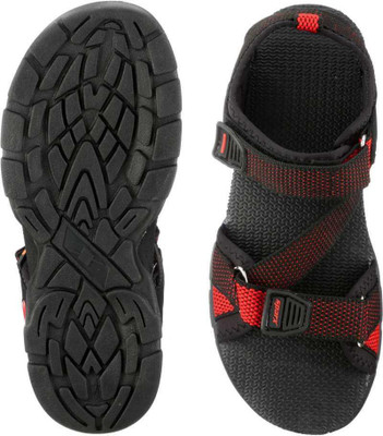 Sparx SS 105 Men Casual(Black, Red , 9)