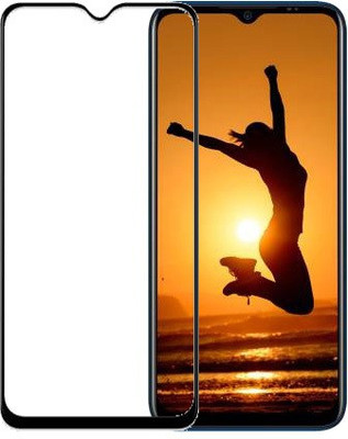 HOBBYTRONICS Edge To Edge Tempered Glass for Gionee Max Pro(Pack of 1)
