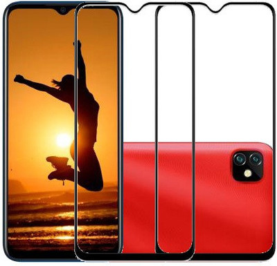 HOBBYTRONICS Edge To Edge Tempered Glass for Gionee Max Pro(Pack of 2)