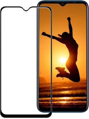 HOBBYTRONICS Edge To Edge Tempered Glass for Gionee Max Pro(Pack of 1)