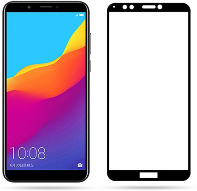 HIE POWER Edge To Edge Tempered Glass for Honor 7C(Pack of 1)