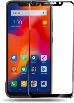 MAHTO Edge To Edge Tempered Glass for Mi Redmi Note 6 Pro(Pack of 1)
