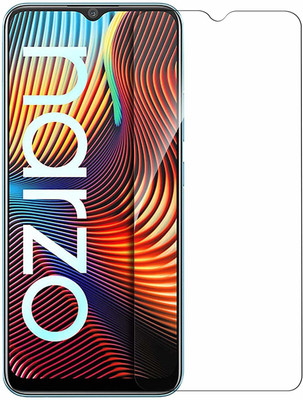 CUBES Edge To Edge Screen Guard for Realme Narzo 20 | Narzo 20A | Narzo 30A | Narzo 50A | Narzo 50i | With Camera Cut | Unbreakable | Full coverage |case friendly(Pack of 1)