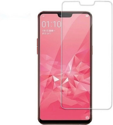 MAHTO Tempered Glass Guard for Oppo A3s(Pack of 1)