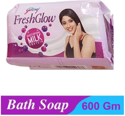 Godrej FRESHGLOW SOAP 100GM-6(600GM)(600 g)