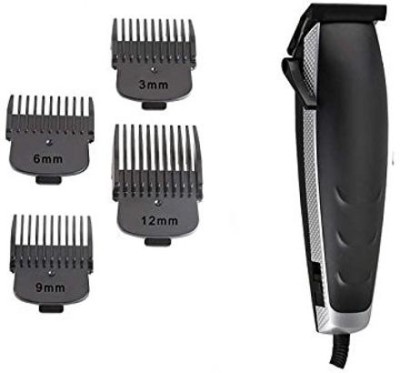 DVA Limited Edition 4702 High Class Trimmer Corded for Men & Women with Skin Protection Technology Trimmer 120 min  Runtime 4 Length Settings(Multicolor)