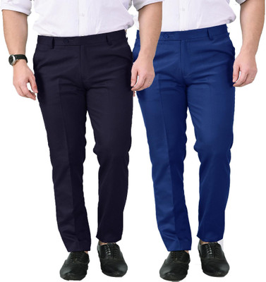 AD & AV Regular Fit Men Multicolor Trousers