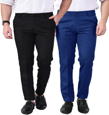 AD & AV Regular Fit Men Multicolor Trousers