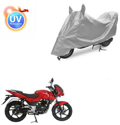Atulit enterprises Two Wheeler Cover for Bajaj(Pulsar 200 NS DTS-i, Silver)