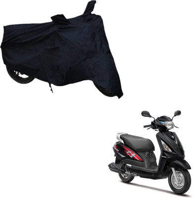 THE REAL ARV Two Wheeler Cover for Suzuki(Swish, Black)