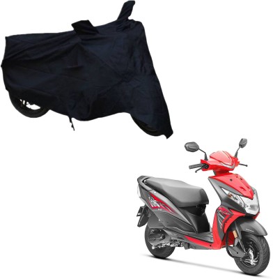 THE REAL ARV Two Wheeler Cover for Honda(Deo, Black)