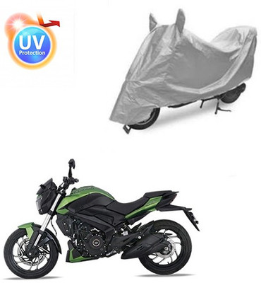 Atulit enterprises Two Wheeler Cover for Bajaj(Dominar, Silver)