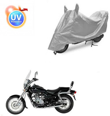 saanvi Two Wheeler Cover for Bajaj(Avenger 220 DTS-i, Silver)