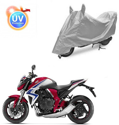 Atulit enterprises Two Wheeler Cover for Honda(CB 1000R, Silver)