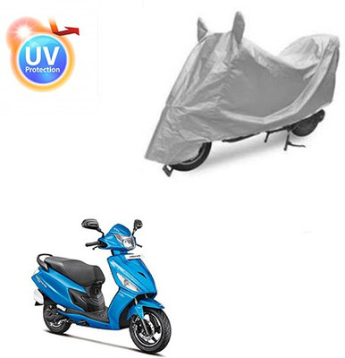 saanvi Two Wheeler Cover for Hero(Maestro Edge, Silver)