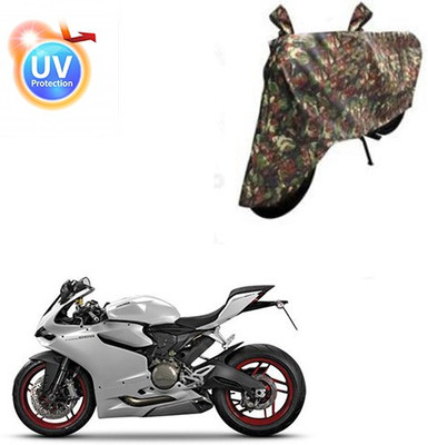 saanvi Two Wheeler Cover for Ducati(899 Panigale, Multicolor)