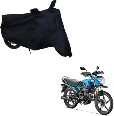 THE REAL ARV Two Wheeler Cover for Hero(Passion Pro TR, Black)