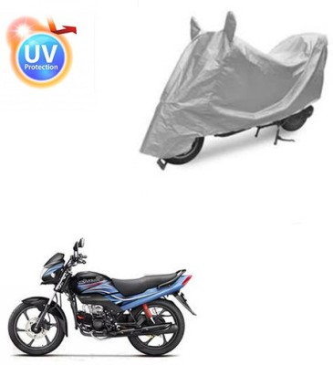 Atulit enterprises Two Wheeler Cover for Honda(Passion Pro, Silver)