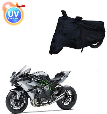 saanvi Two Wheeler Cover for Hero(Karizma ZMR, Black)