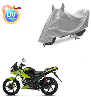 Atulit enterprises Two Wheeler Cover for Honda(CBF, Silver)