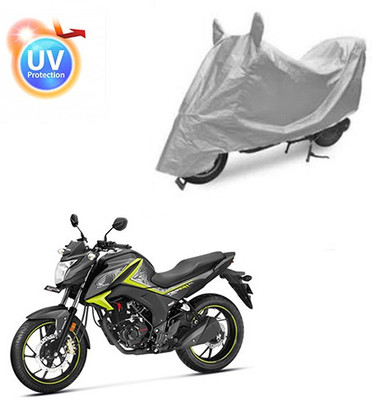 saanvi Two Wheeler Cover for Honda(CB Hornet 160, Silver)