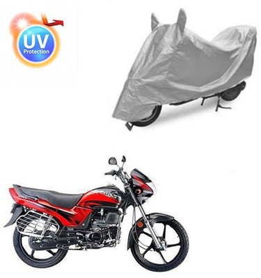 Atulit enterprises Two Wheeler Cover for Honda(Passion Plus, Silver)
