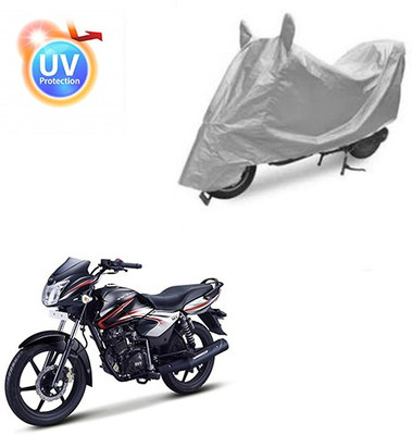 Atulit enterprises Two Wheeler Cover for TVS(Phoenix 125, Silver)
