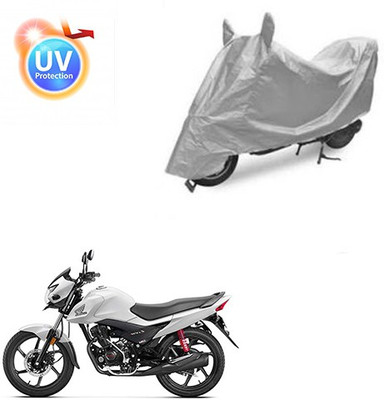 saanvi Two Wheeler Cover for Honda(Livo, Silver)