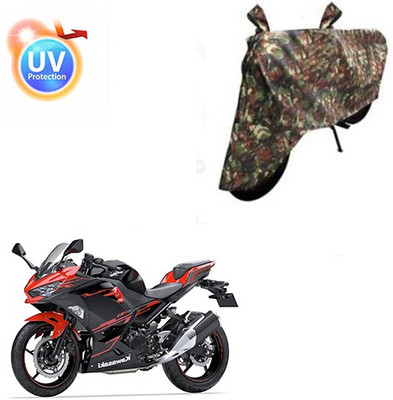 Atulit enterprises Two Wheeler Cover for Kawasaki(Ninja 250, Multicolor)