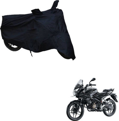 THE REAL ARV Two Wheeler Cover for Bajaj(Pulsar AS 150, Black)