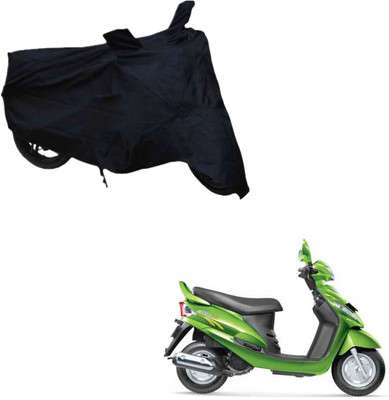THE REAL ARV Two Wheeler Cover for Mahindra(Rodeo RZ, Black)
