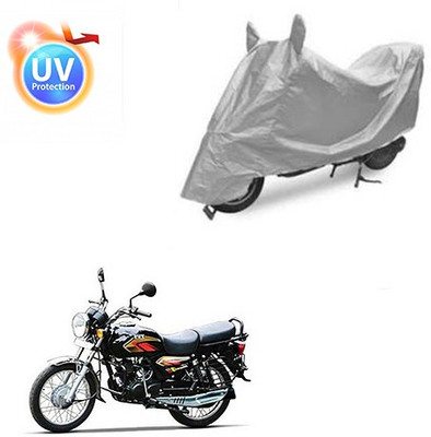 Atulit enterprises Two Wheeler Cover for TVS(Max 4R, Silver)