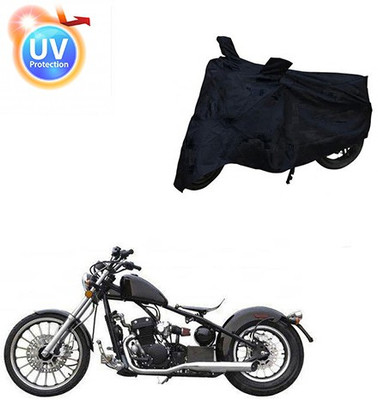 Atulit enterprises Two Wheeler Cover for Harley Davidson(Bobber 350, Black)