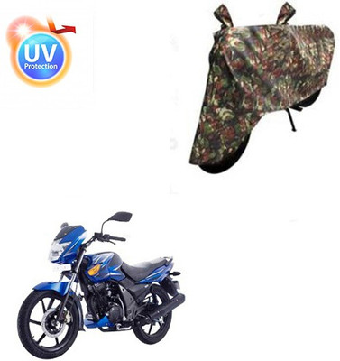 Amozkart Two Wheeler Cover for TVS(Flame SR125, Multicolor)