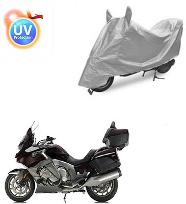 saanvi Two Wheeler Cover for BMW(K 1600, Silver)
