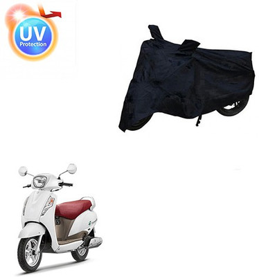 Atulit enterprises Two Wheeler Cover for Honda(Dazzler, Black)