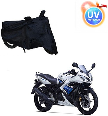 Atulit enterprises Two Wheeler Cover for Yamaha(YZF R15 S, Black)