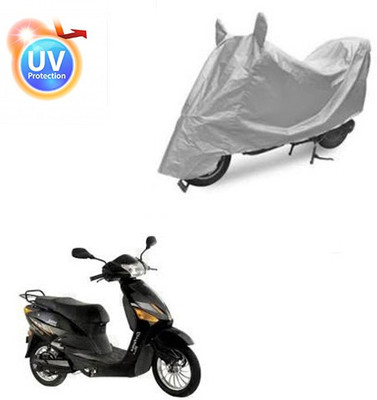 Atulit enterprises Two Wheeler Cover for Hero(Electric Zippy, Silver)