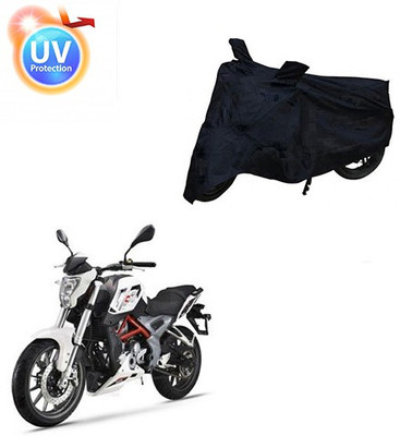Atulit enterprises Two Wheeler Cover for DSK Benelli(TNT 25, Black)