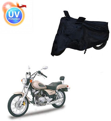 Atulit enterprises Two Wheeler Cover for Mahindra(Pantero, Black)