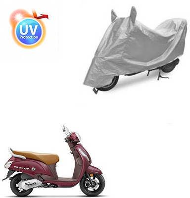 Atulit enterprises Two Wheeler Cover for Suzuki(Access SE, Silver)