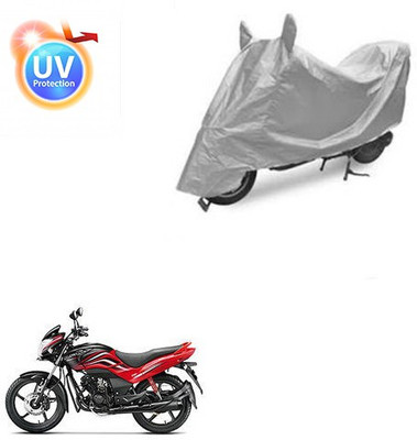 Atulit enterprises Two Wheeler Cover for Honda(Passion Xpro, Silver)