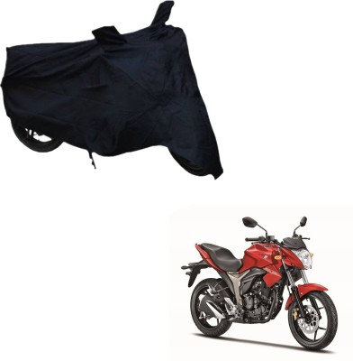 APNEK Waterproof Two Wheeler Cover for Suzuki(Gixxer, Black)