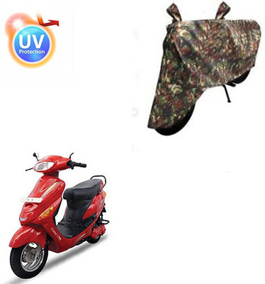 saanvi Two Wheeler Cover for Hero(E Sprint, Multicolor)