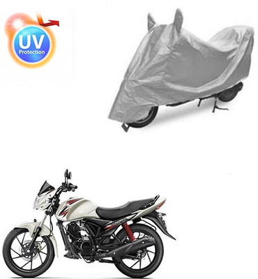 Atulit enterprises Two Wheeler Cover for Suzuki(Sling Shot Plus, Silver)