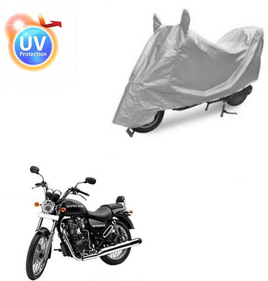 saanvi Two Wheeler Cover for Royal Enfield(Thunderbird 350, Silver)