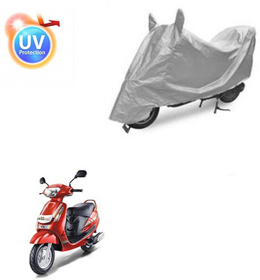 Atulit enterprises Two Wheeler Cover for Mahindra(Duro DZ, Silver)